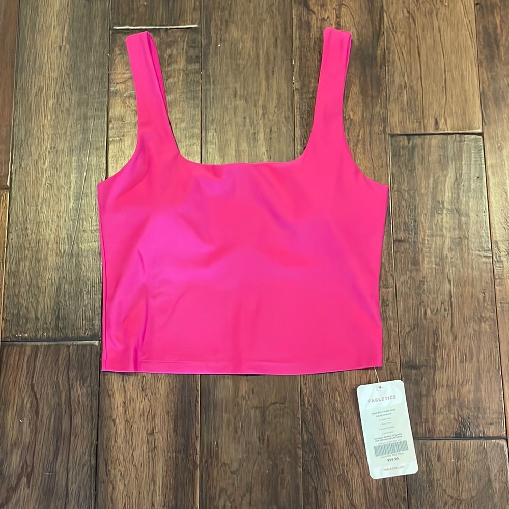 Fabletics Pink Tank Top NEW